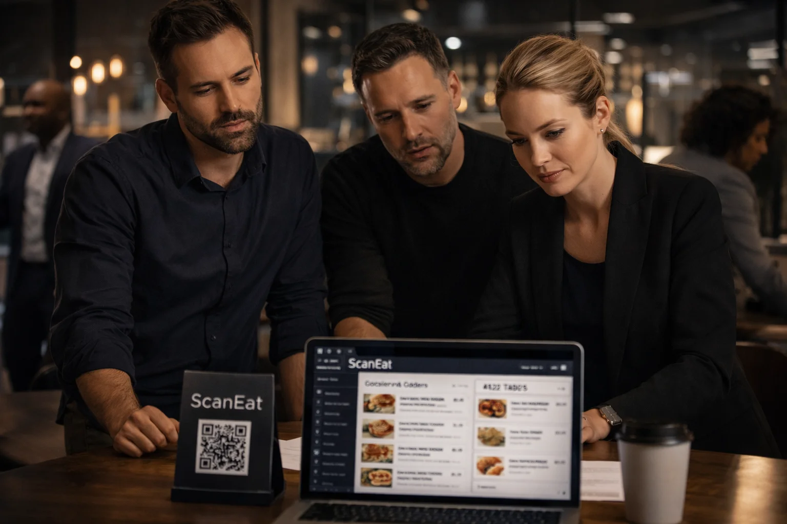 Professional hospitality technology brand presentation